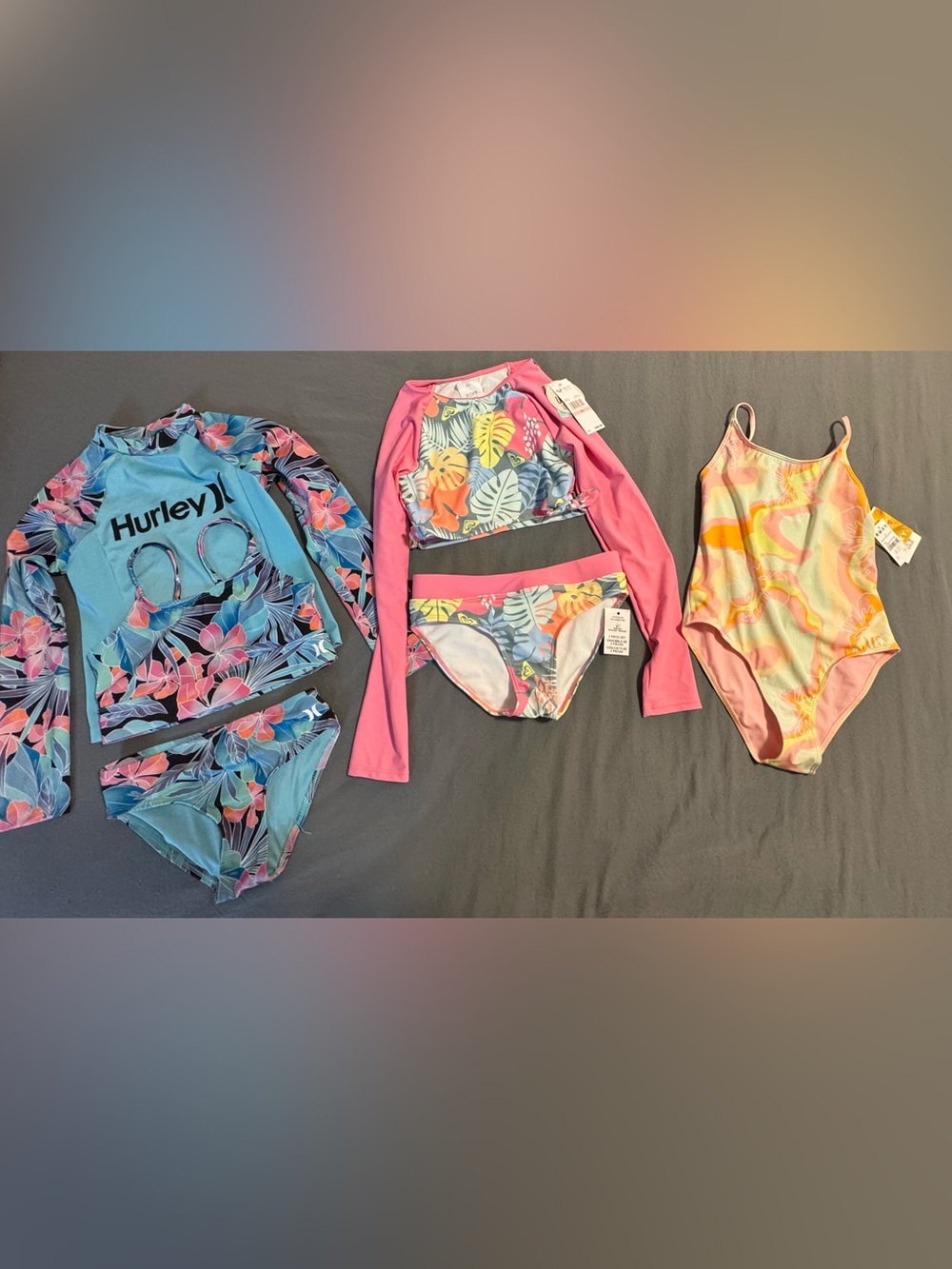 Girls 10-12 Swimsuit Lot